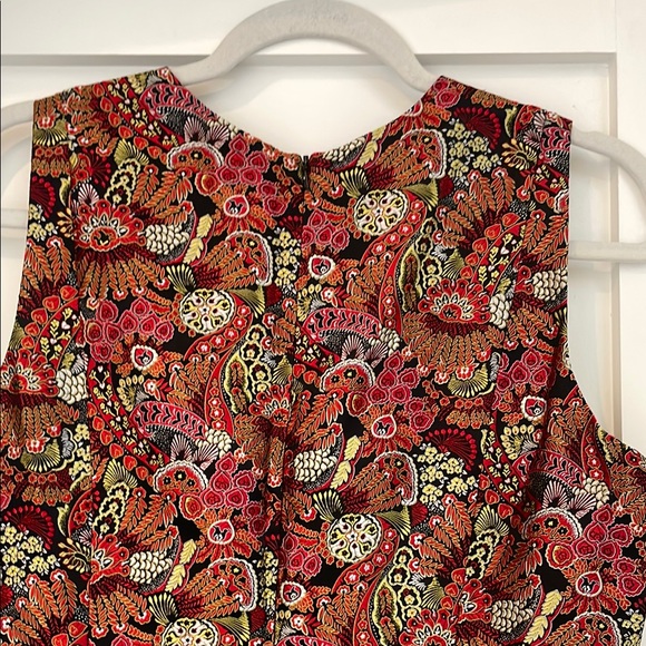 Unforgettable Tori Richard Red A-Line Midi Dress - the eye turner dress - Picture 8 of 14